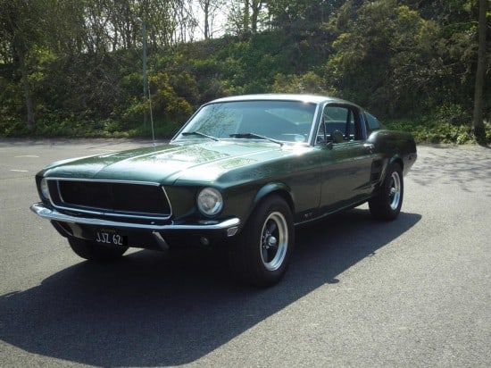 mcqueen's bullitt mustang gt