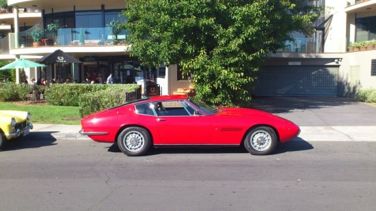 Maserati Ghibli SS at Classics By The Beach, Hobart