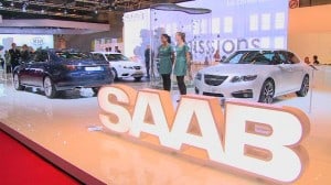 Saab Stand Paris 2010